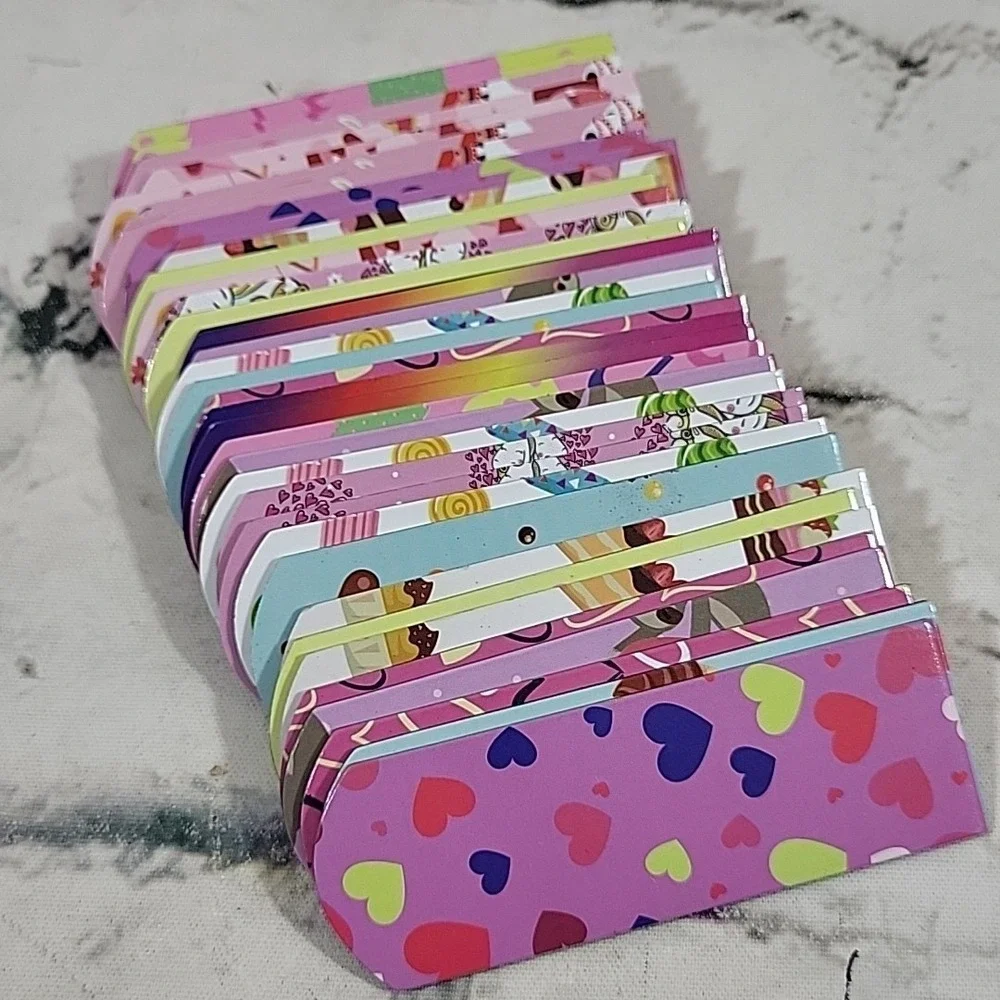 Magnetic Bookmarks‎ Valentines Day Lot Of 36pcs Pink Hearts Treats Favors